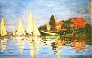Claude Monet The Regatta at Argenteuil oil painting